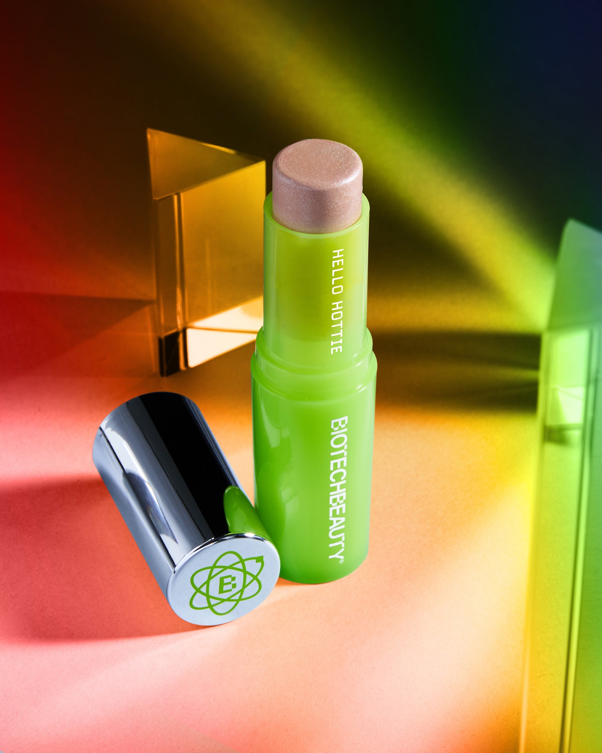 BiomeBeam® Cream Highlighter Stick with Lab-Made Mica +